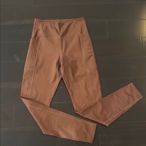 Girlfriend Collective Brown Leggings